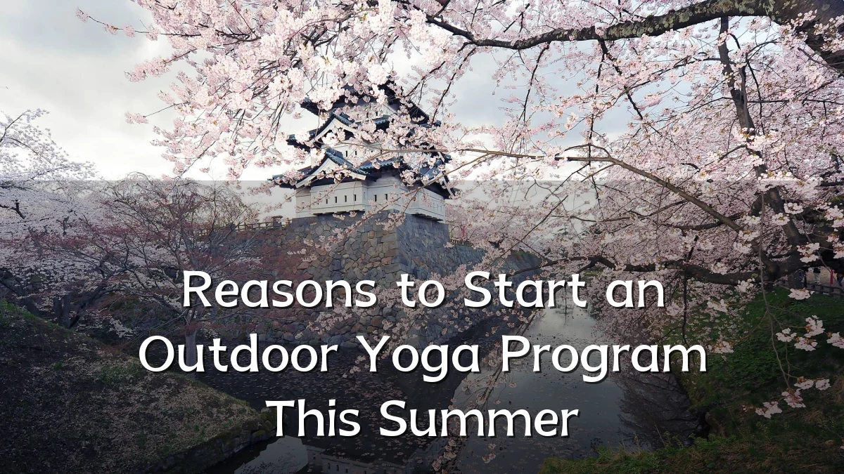 Reasons to Start an Outdoor Yoga Program This Summer