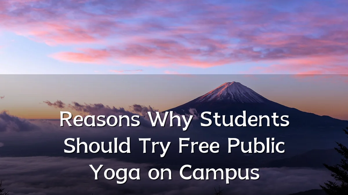 Reasons Why Students Should Try Free Public Yoga on Campus