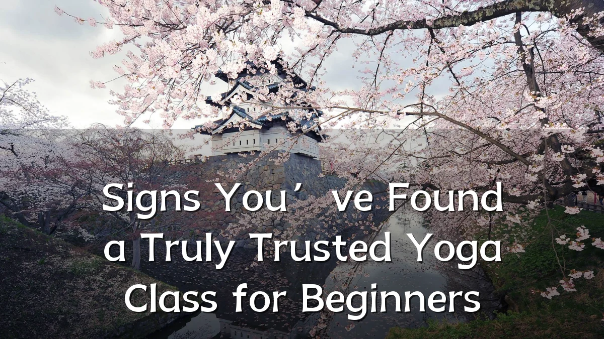 Signs You’ve Found a Truly Trusted Yoga Class for Beginners