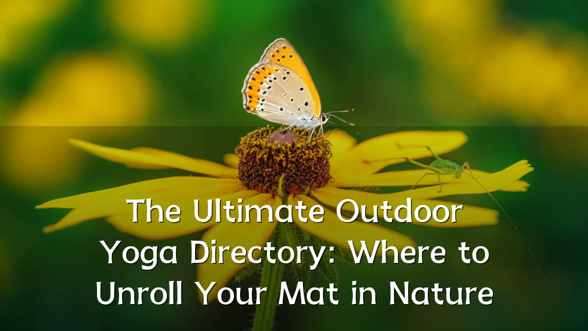 The Ultimate Outdoor Yoga Directory: Where to Unroll Your Mat in Nature