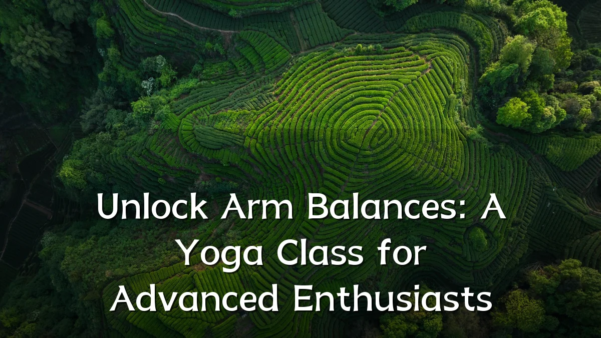 Unlock Arm Balances: A Yoga Class for Advanced Enthusiasts