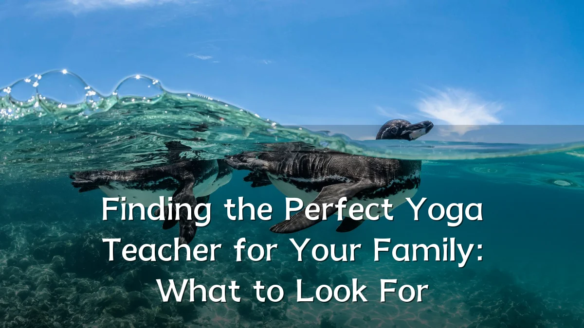 Finding the Perfect Yoga Teacher for Your Family: What to Look For