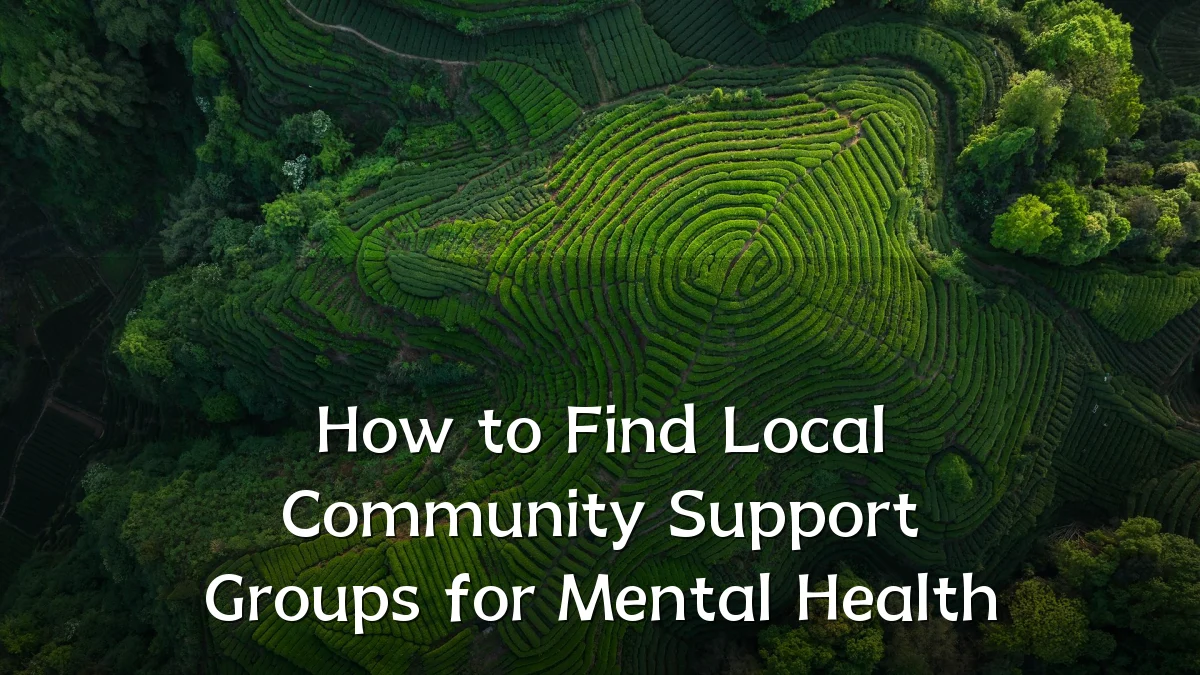 How to Find Local Community Support Groups for Mental Health