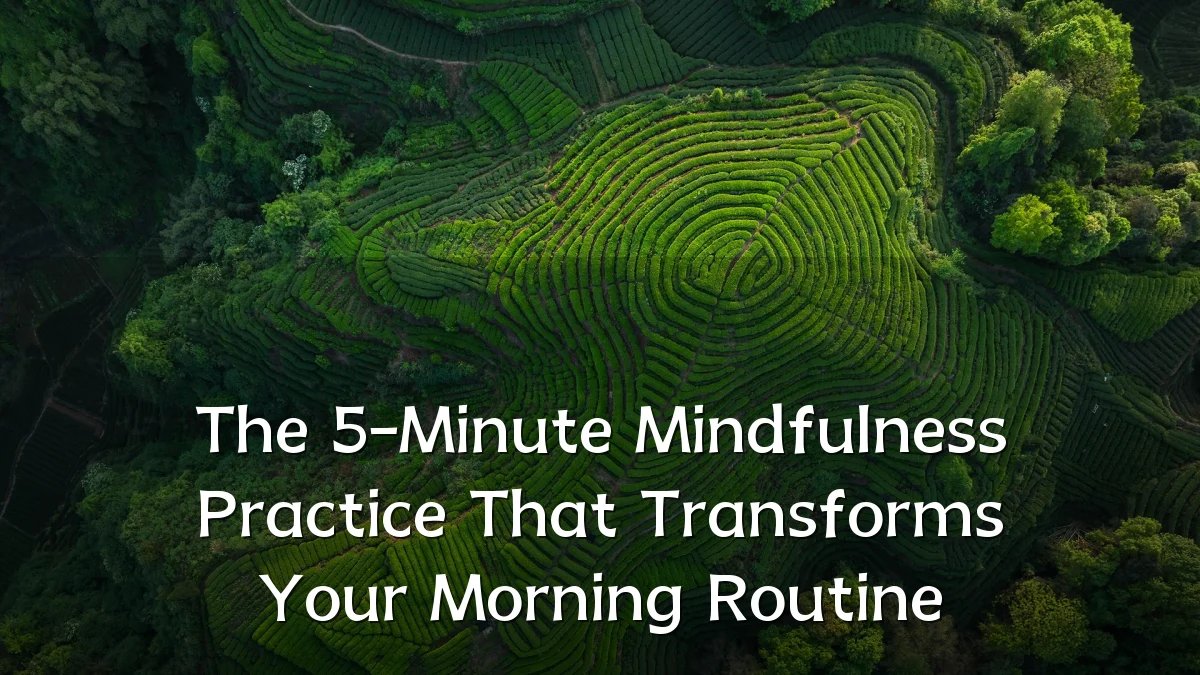 The 5-Minute Mindfulness Practice That Transforms Your Morning Routine