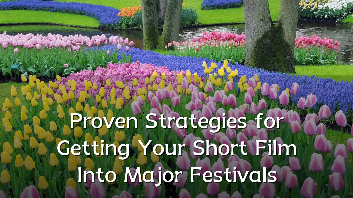 Proven Strategies for Getting Your Short Film Into Major Festivals